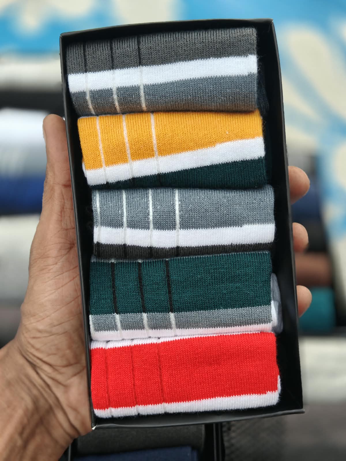 ANKLE SOCKS (BODY CONTRAST)